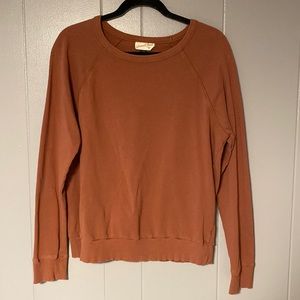 Burnt Orange Crew Neck